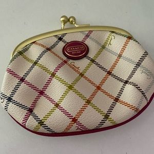 Coach Peyton Tatersall Coin Purse